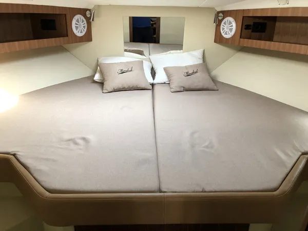 Mirakul 40 daily charter cabin interior comfortable sleeping area Croatia