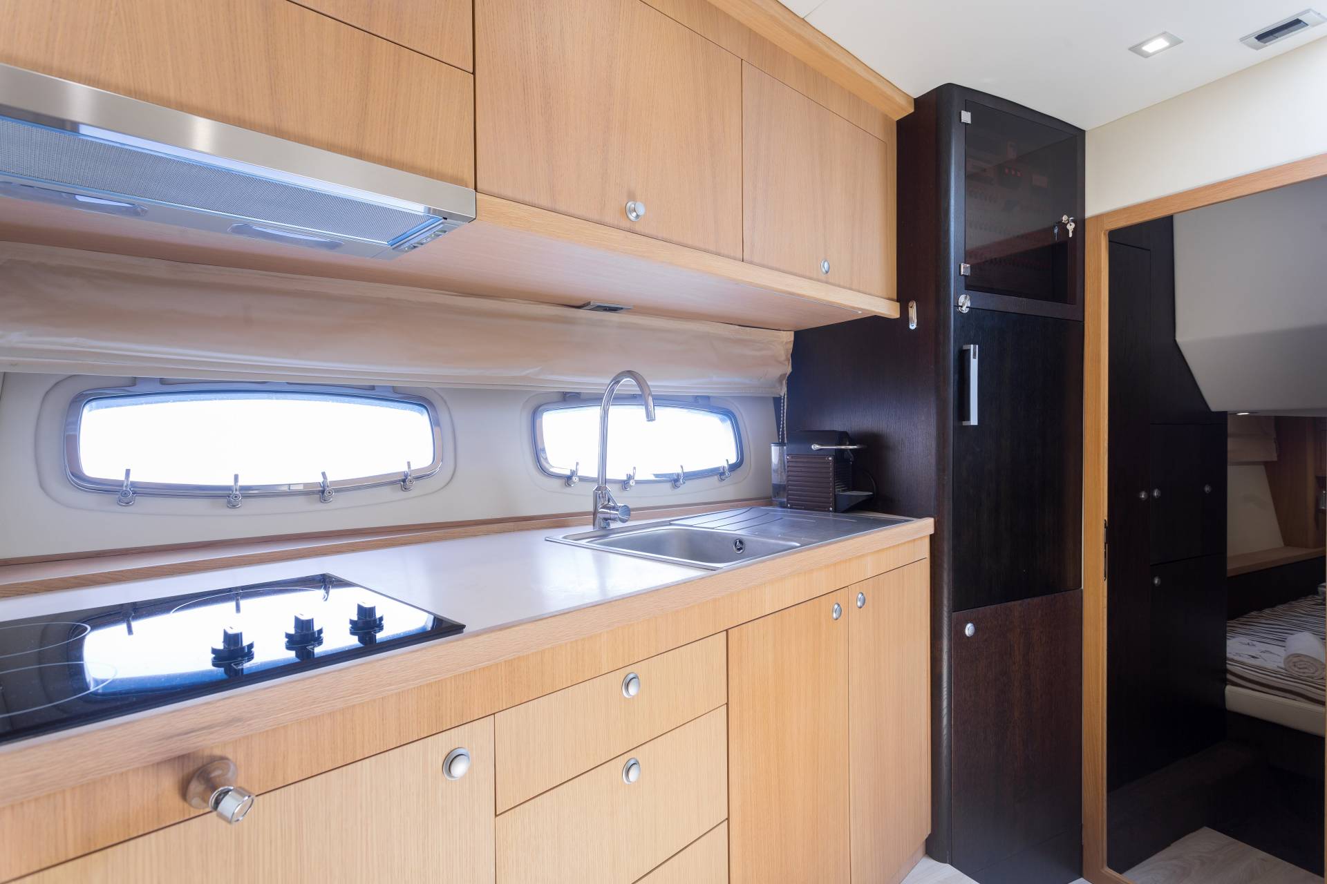 Pearlsea 56 yacht charter Croatia luxury cooking area